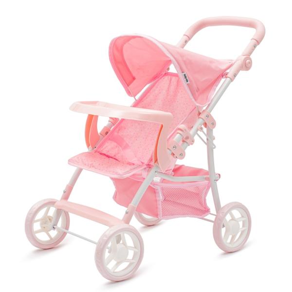 Sportovní kočárek pro panenky Baby Mix Lana pink