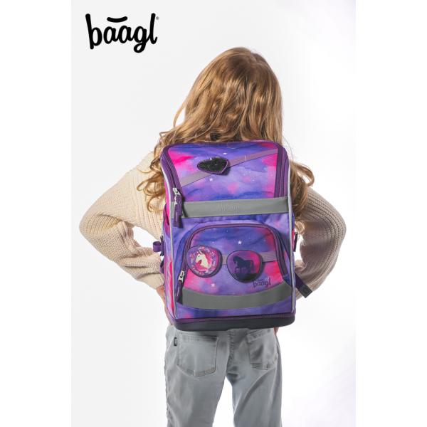 BAAGL SADA 5 Zippy Plus Kůň: aktovka, penál, sáček, zástěra, peněženka (obrázek 9)