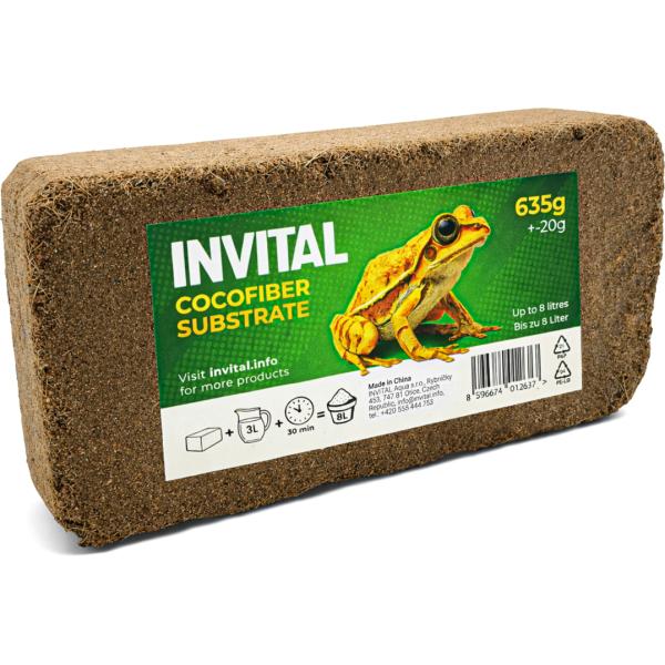 INVITAL substrát z kokosových vláken 635 g