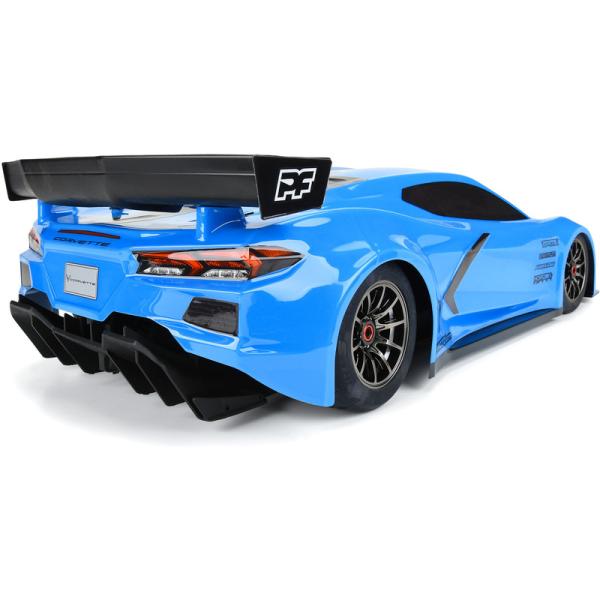 PROTOform karosérie 1:7 Chevrolet Corvette C8 modrá: Arrma Felony (obrázek 5)