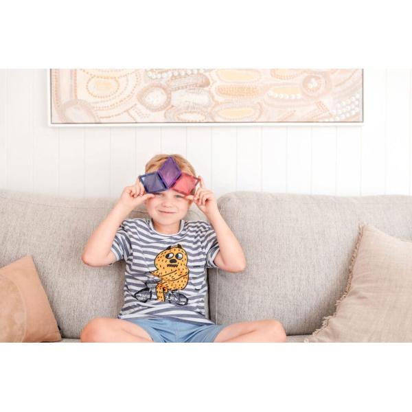 CONNETIX® Pastel Shape Expansion Pack magnetická stavebnice 48 ks (obrázek 6)