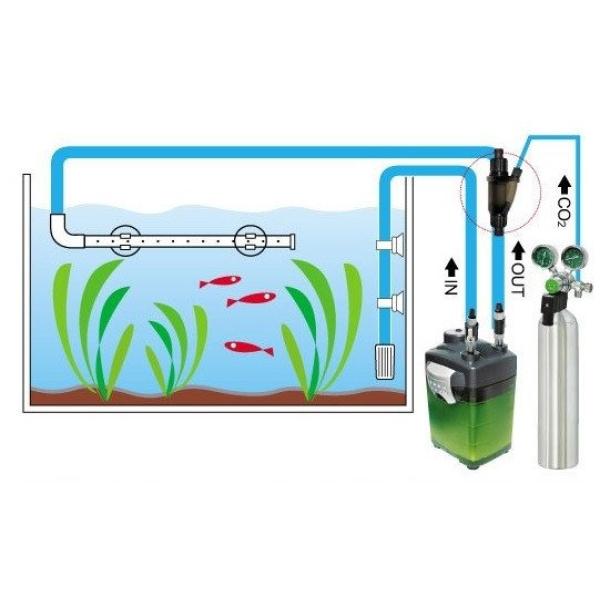 UP Aqua CO2 venkovní atomizér na hadici 16/22mm (nelze rozebrat)