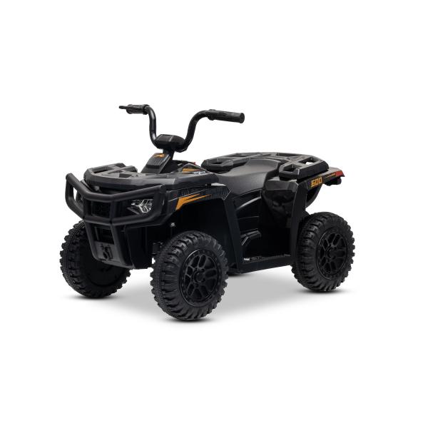 Licencovaná elektrická čtyřkolka Arctic Cat 12V se zadním pohonem, černá, LED světla, Lí (obrázek 4)