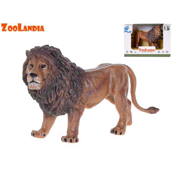 Zoolandia Lev/lvice s mládětem 13cm v krabičce (obrázek 4)