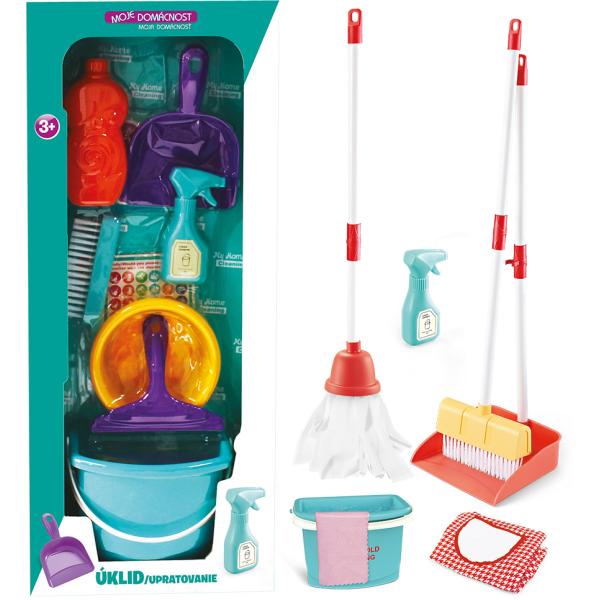 MOJE DOMÁCNOSTI – Dětská úklidová souprava s příslušenstvím