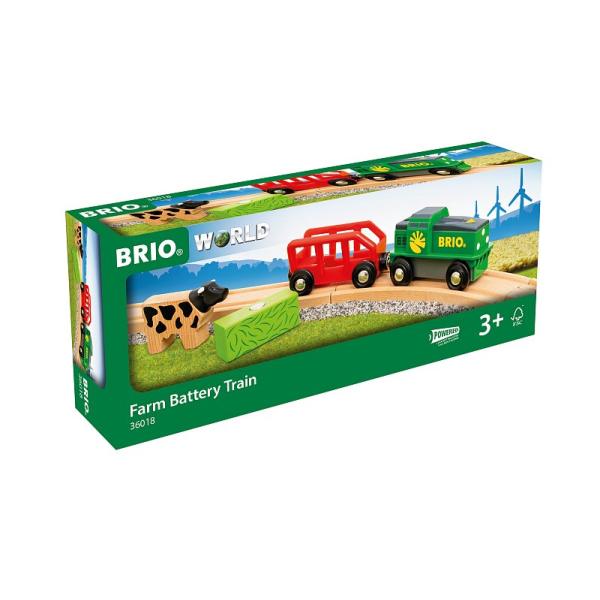Brio Farmářský vlak na baterie