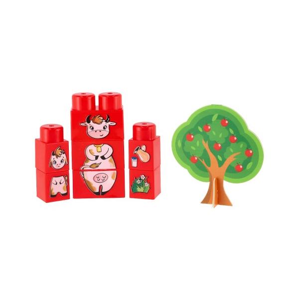 Stavebnice zvířátka v krabici