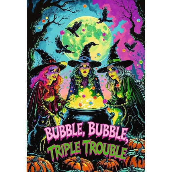 Trefl Puzzle Premium Plus Quality 1000 Hall of Horror: Čarodějnice