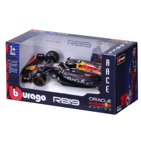 Bburago 1:43 RACE Formula F1 – Red Bull Racing RB20 (2024) #1 (Max Verstappen)