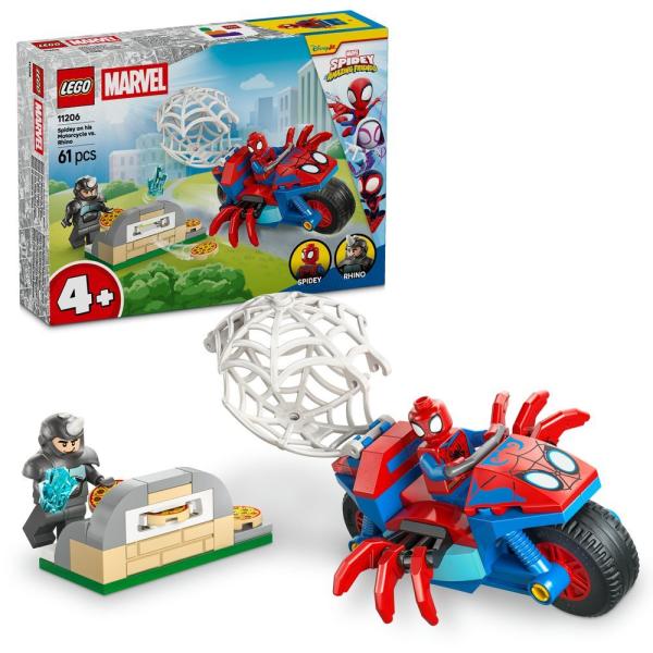LEGO® Marvel 11206 Spidey in moto vs. Rhino