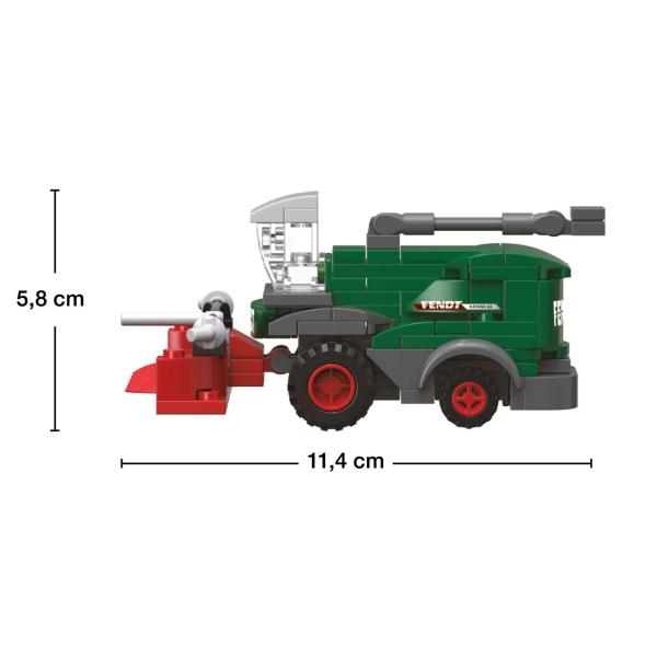 BRIXIES Plus 222.708 Fendt Katana 65 Mini - sklízecí řezačka, 1:65, 123 k (obrázek 8)