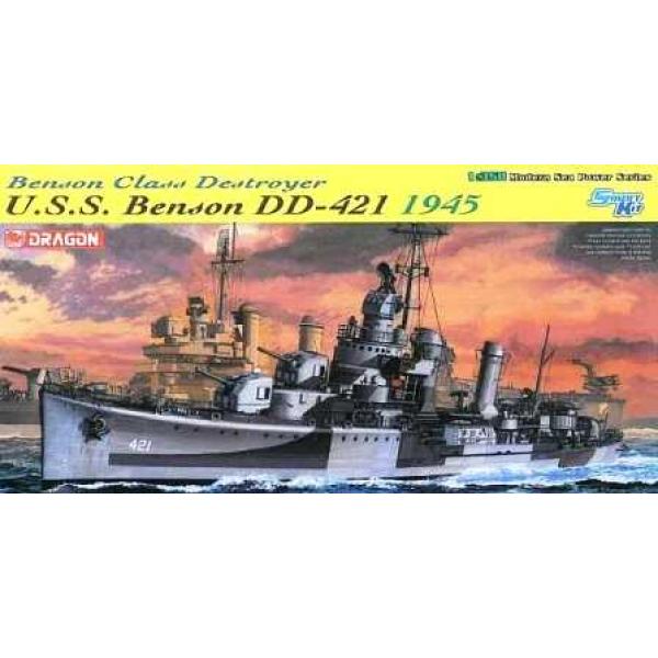 Model Kit loď 1032 - U.S.S Benson DD (1:350)