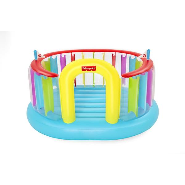 Bestway Centro de juegos inflable Fisher-Price Bouncetopia, 2,26 x 1,75 x 1,38m