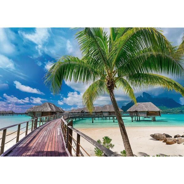Trefl prime puzzle 1000 UFT – Toulky: Paradise Beach, Bora-Bora