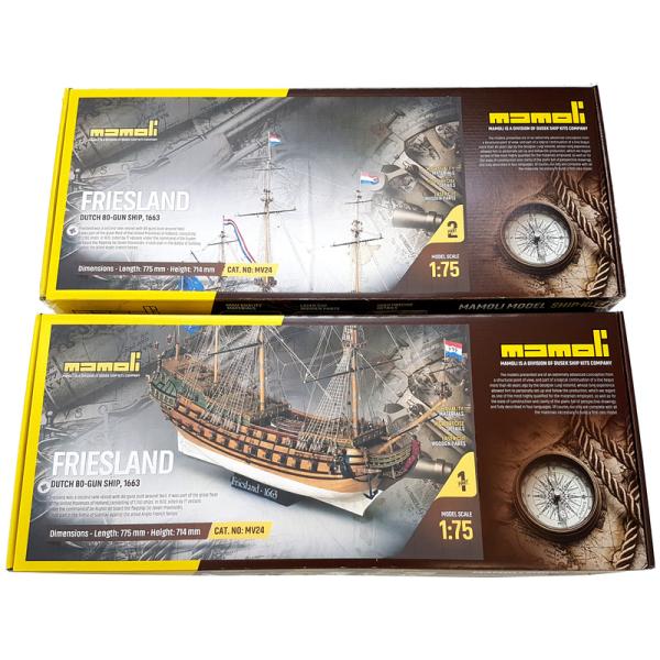 MAMOLI Friesland 1663 1:75 kit (obrázek 4)