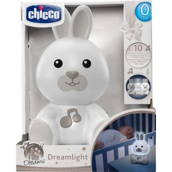 CHICCO Světýlko noční hudební Zajíček neutral 0m+ (obrázek 4)
