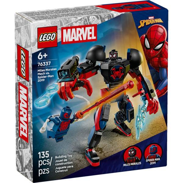LEGO® Marvel 76337 Robot Milese Moralese vs. Spider-Man 2099 (obrázek 3)