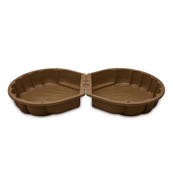 DOLONI ECO Line Dětské pískoviště Shell hnědé (obrázek 3)