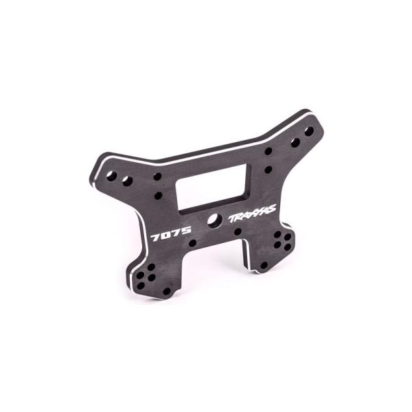 Traxxas veža tlmičov zadná hliníková sivo eloxovaná (pre Sledge)