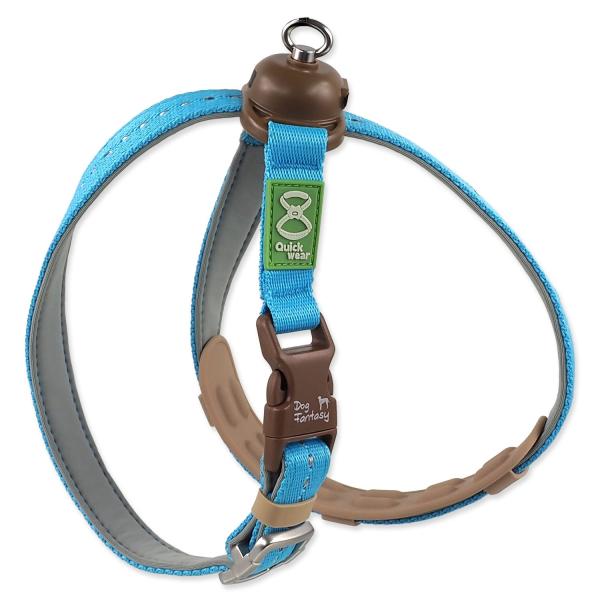 Postroj Dog Fantasy LED 8'Style nabíjací  S/M 90cm