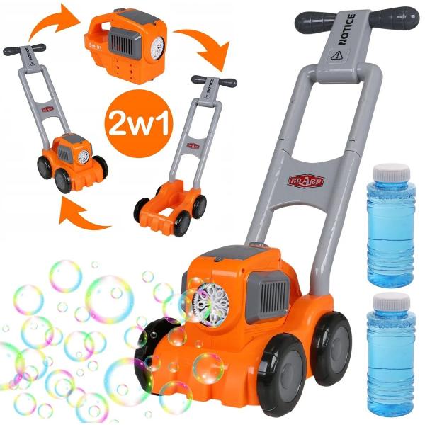 Bublifuk sekačka + náplň plast, na baterie se světlem