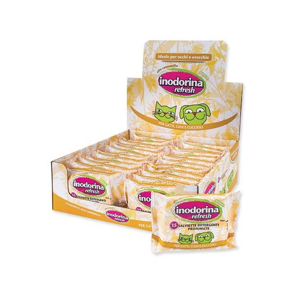 Ubrousky Inodorina na oči a uši Heřmánek 15ks