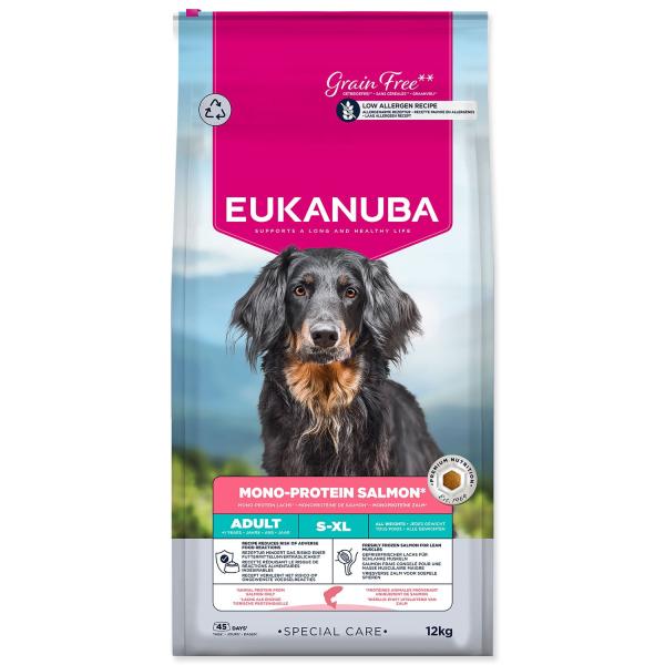 Alimento EUKANUBA Special Care Adult Mono Protein Salmón 12kg