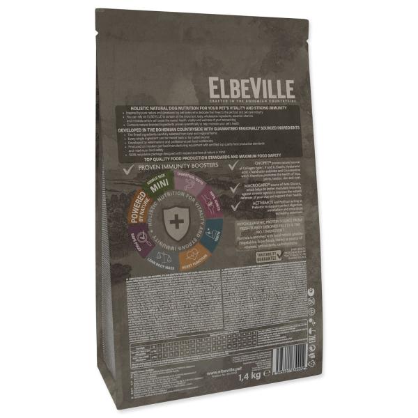 Krmivo ELBEVILLE Adult Mini Fit and Slim Condition Fresh Turkey 1,4kg (obrázek 5)