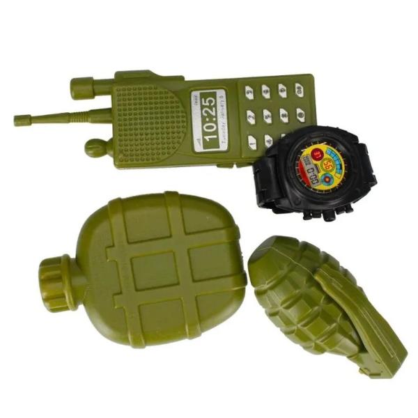 Vojenský set se samopalem 39x17 cm (obrázek 3)