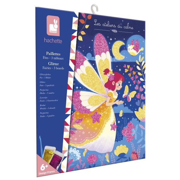 Janod Atelier Kreativní sada Mini Víly Třpytivé písky