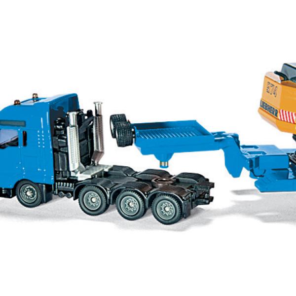 Siku Super - Těžký náklad s podvalníkem, měřítko 1:87 (obrázek 3)