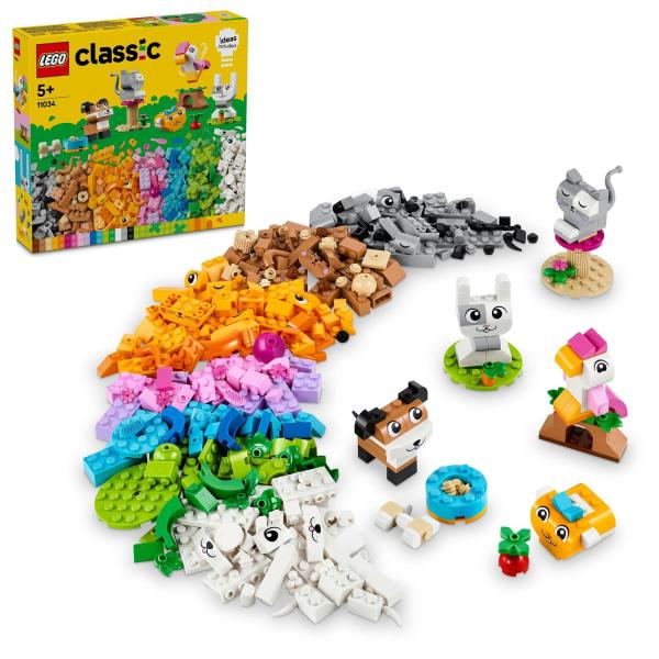 LEGO® Classic 11034 Tvůrčí domácí zvířátka