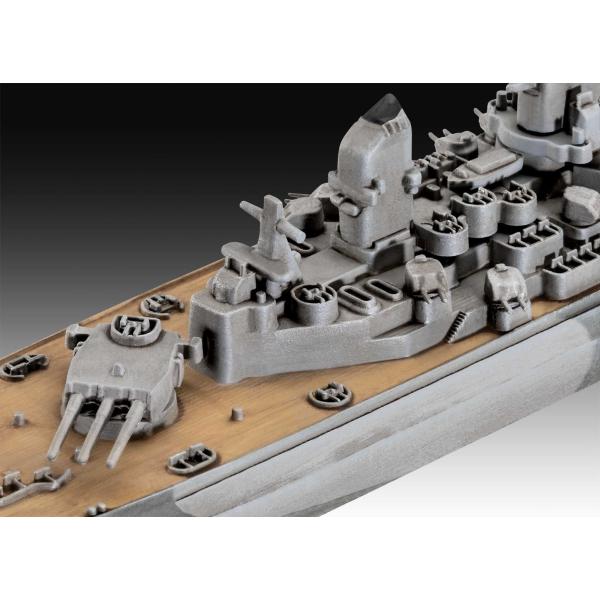 Plastic ModelKit loď 05183 - USS New Jersey (1:1200) (obrázek 4)