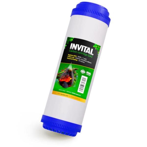 Uhlíkový filtr 10“ 10 mikronů granulovaný