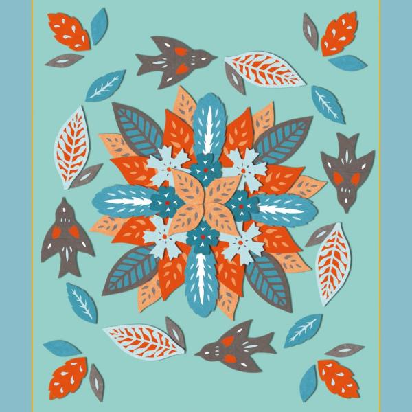 Janod Atelier Sada Mini Mandala Podzimní příroda (obrázek 6)
