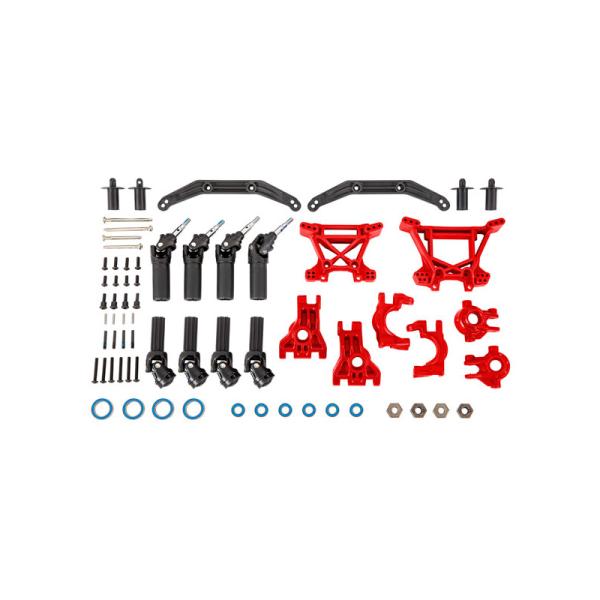 Traxxas ladící sada HD červená (pre Hoss, Slash 4x4 a Rustler 4x4)