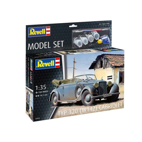 ModelSet auto 63354 - Typ 320 (W142) Kabriolet (1:35)