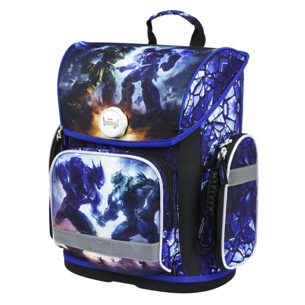 BAAGL Školní aktovka Ergo Roboty