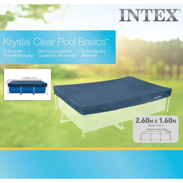 Intex 28036 Krycí plachta na bazén 2,6 x 1,6 m (obrázek 3)
