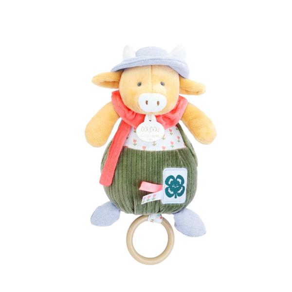 Doudou Dárková sada Plyšová kravička Aneth hrající melodii 20 cm (obrázek 6)