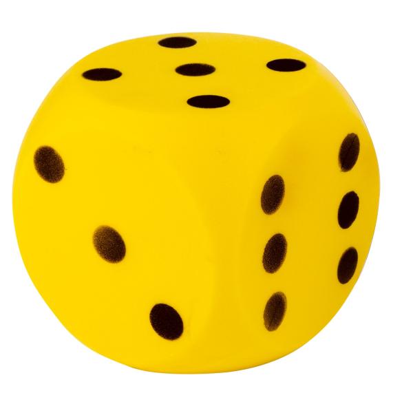 Androni Kostka mäkká - veľkosť 16 cm, žltá