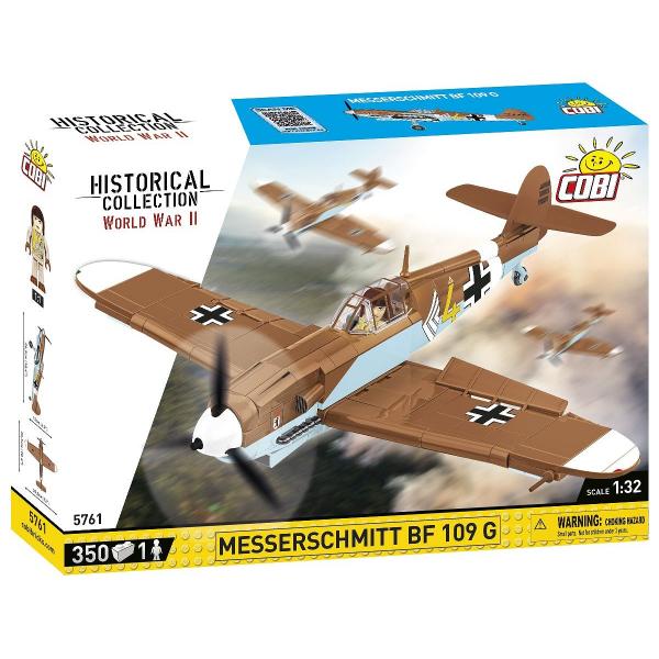 Cobi II WW Messerschmitt BF 109 G, 1:32, 348 k, 1 f