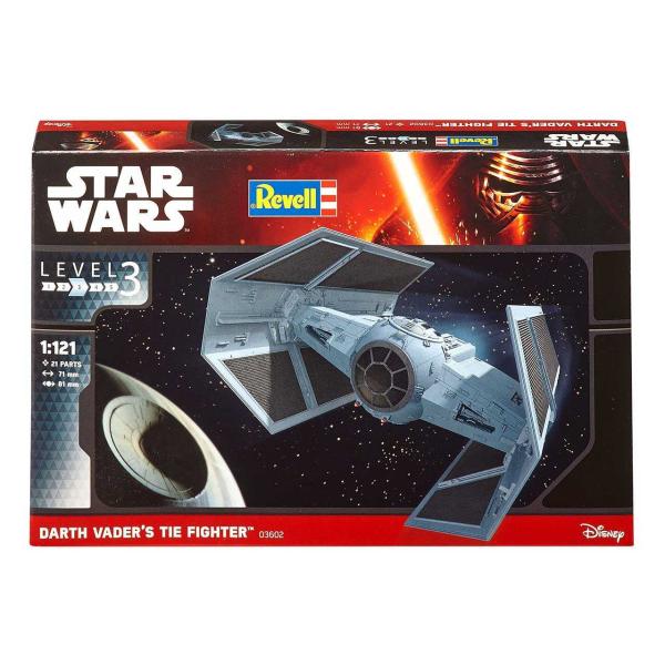 Plastic modelky SW 03602 - Dathe Vader's TIE Fighter (1: 121) (obrázek 6)