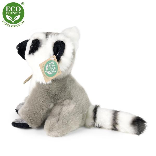 Plyšový lemur sedící 18 cm ECO-FRIENDLY (obrázek 3)