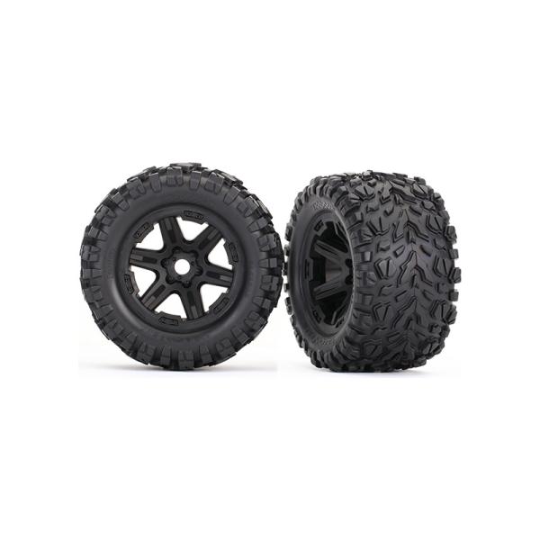 Traxxas Kolo 3.8", Disk čRn, Gume Talon Ext (Par)-image