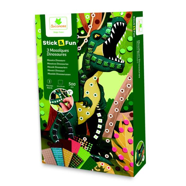 Sycomore Stick & Fun - malá mozaika - dinosaury