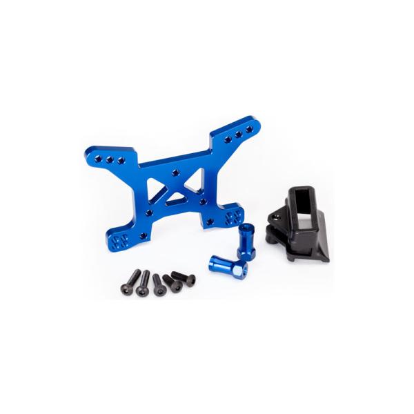 Traxxas veža popredných tlmičov hliníková modrá