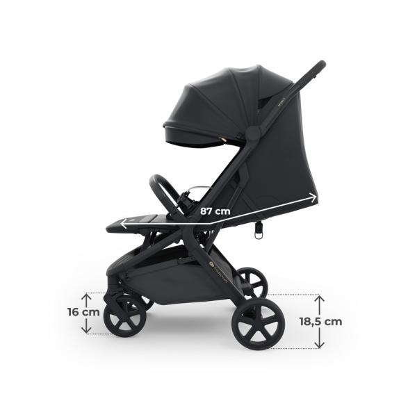Kinderkraft Select Kočárek sportovní Nubi 3 Midnight Black (obrázek 6)