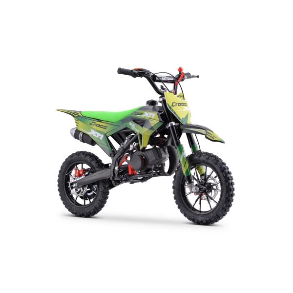 Benzínová motorka pro děti Beneo Motors CROSS XM zelená - 50cm3 (obrázek 4)