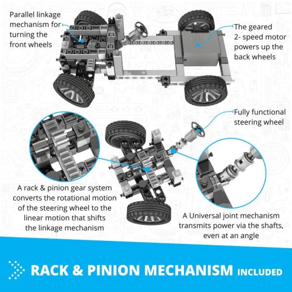 Engino INVENTOR MOTORIZED offroader s 10 bonusovými modely